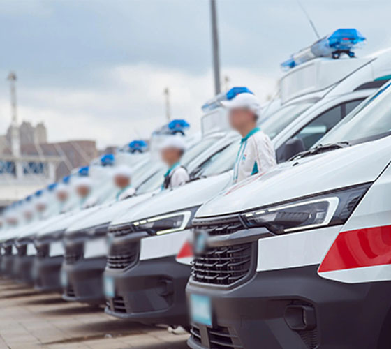 蓝山县服务车队展示